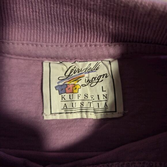 Vintage 70s 1976 Olympics Innsbruck Austria Crest Shirt Size Large Tirol 80s - Picture 2 of 5